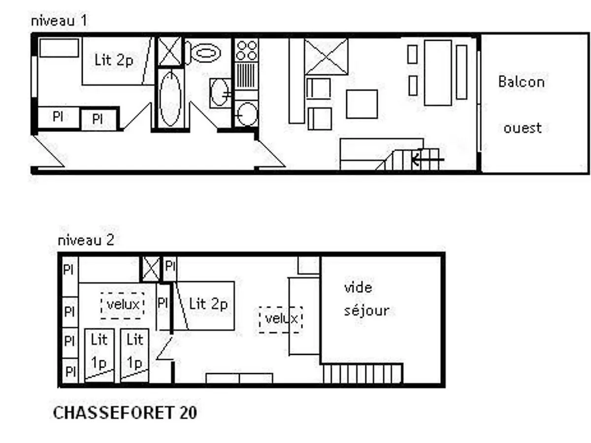公寓 Appartement 3P Mezz - 50M Pistes - 7 Pers - Meribel - Fr-1-180-158 法国